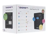 Источник бесперебойного питания Ippon Smart Power Pro II 1200 активная мощность 720Вт, полная мощность 1200ВА, цвет черный (1005583)