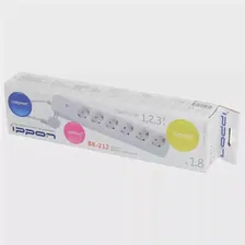 Сетевой фильтр Ippon BK212 1.8м цвет белый