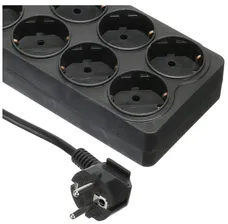 HSK Сетевой фильтр Ippon BK238-16 3м (8 розеток) черный (коробка) BK238-16 черный . сетевые фильтры и удлинители