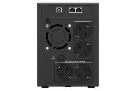 ИБП Ippon Smart Power Pro II Euro 1200 (1200VA/720W, LCD, RS-232, USB,4*Schuko) Black