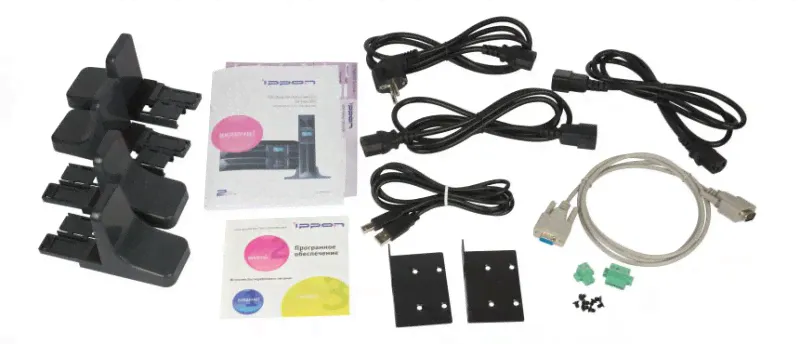 Источник бесперебойного питания Ippon Innova RT 1000 online, 1000VA/900W, 8*IEC320, 2U 621776-2