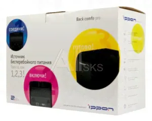632583 Источник бесперебойного питания Ippon Back Comfo Pro New 800 480Вт 800ВА-0